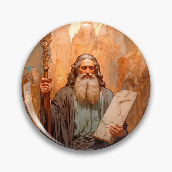 Item preview, Divine Decrees: Moses' Sacred Tablets designed and sold by Sancta Art.