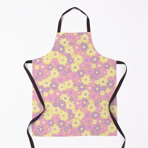 Item preview, DITSY DAISY PRAIRIE BOHO SUMMER PINK PURPLE YELLOW designed and sold by blomastudios.
