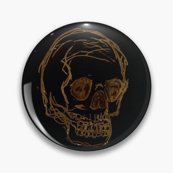 Item preview, Orange etch skull designed and sold by PME-Artworks.