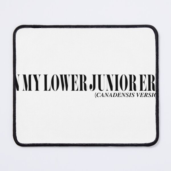 Item preview, In My Lower Junior Era designed and sold by CampStickerSpot.