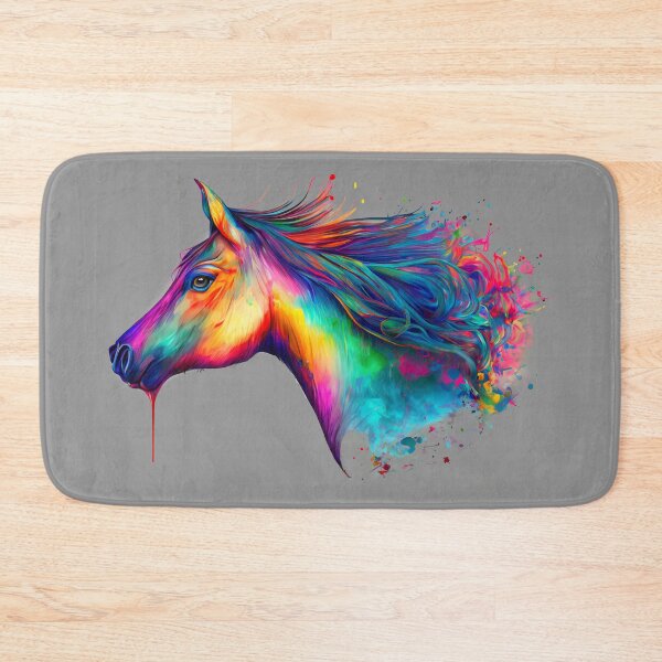 Item preview, Horse with colored hair designed and sold by Firas Aljazzar.