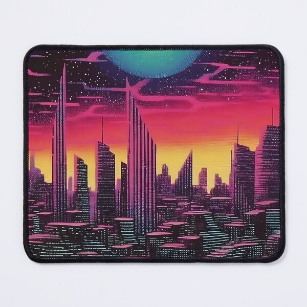 Item preview, Synthwave City - 1950's - 1980's Design designed and sold by NumericaDesigns.