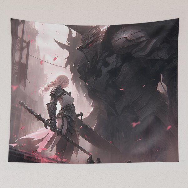 Item preview, Epic Fantasy Anime Girl Mecha Showdown designed and sold by bubblegoth.
