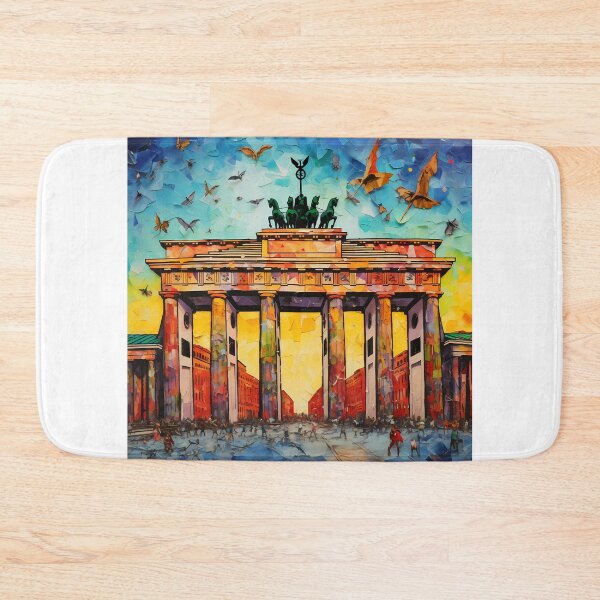 Item preview, Brandenburg Gate - Torn Paper Art designed and sold by codestealth.