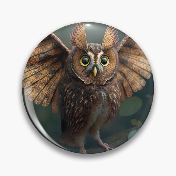 Item preview, Screech owl moth designed and sold by locustgirl.