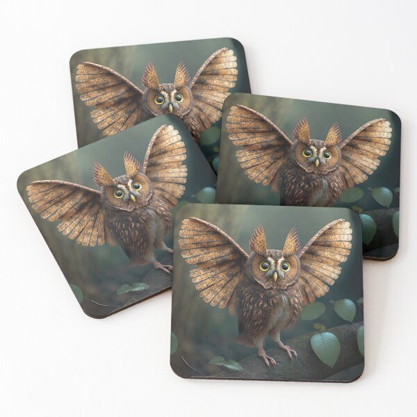 Item preview, Screech owl moth designed and sold by locustgirl.
