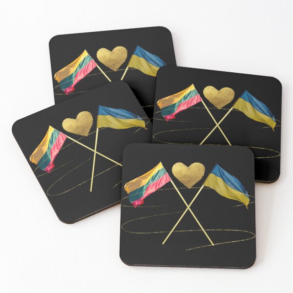 Item preview, Lithuania Loves Ukraine designed and sold by ForTheLoveOfUA.