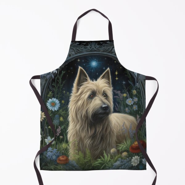 Item preview, Berger Picard dog art in old retro vintage style designed and sold by WallyPink.