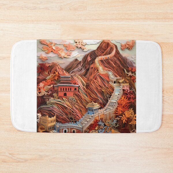 Item preview, Great Wall of China - Torn Paper Art designed and sold by codestealth.
