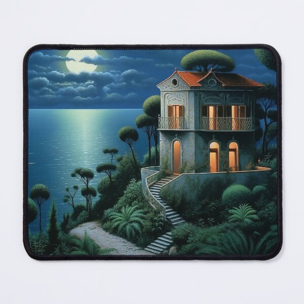 Item preview, Adriatic Sea Home on the Shoreline designed and sold by NumericaDesigns.