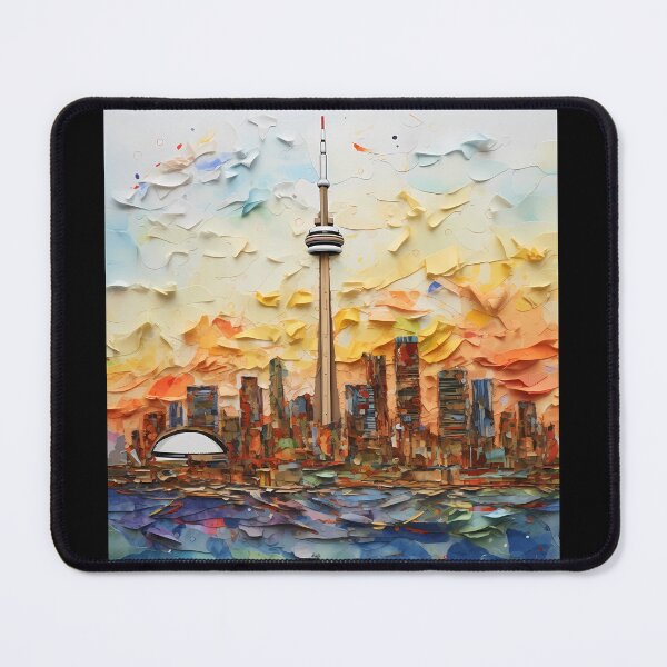 Item preview, CN Tower Torn Paper Towering Heights designed and sold by codestealth.