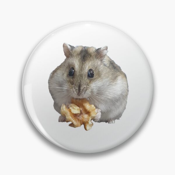 Item preview, Dwarf Hamster eating a walnut designed and sold by markinu.