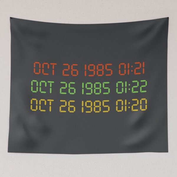 Item preview, Back To The Future Time designed and sold by thebcarts.