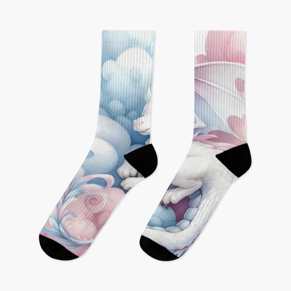 Item preview, Whimsical Dragon Among Pastel Clouds designed and sold by KNAA.