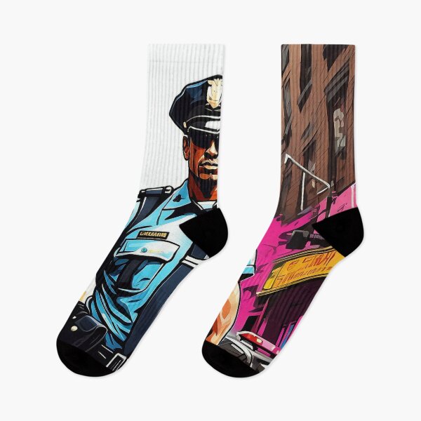 Item preview, Sentinel of the Streets: Urban Vigilance in Colours designed and sold by ArtComixHaven.