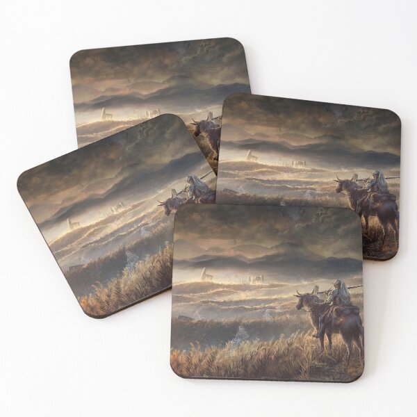 Item preview, Knight riding through the wheat field designed and sold by jorgeleoperez.