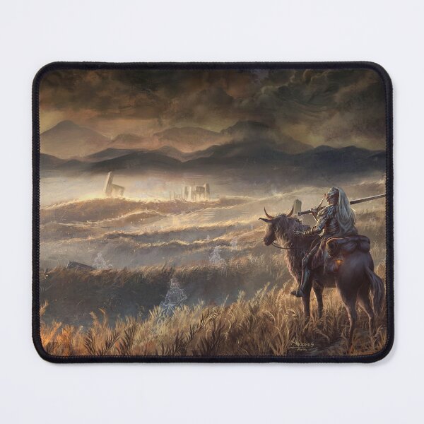 Item preview, Knight riding through the wheat field designed and sold by jorgeleoperez.