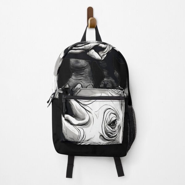 Item preview, Rhinoceros The power of nature. Black and white colors designed and sold by Aquillashop.