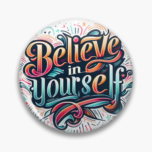 Item preview, Believe in yourself, typography designed and sold by maxmaj.