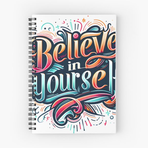 Item preview, Believe in yourself, typography designed and sold by maxmaj.