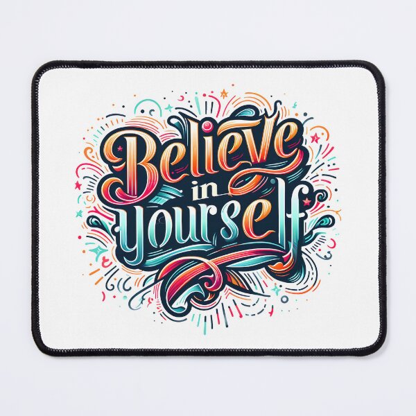 Item preview, Believe in yourself, typography designed and sold by maxmaj.