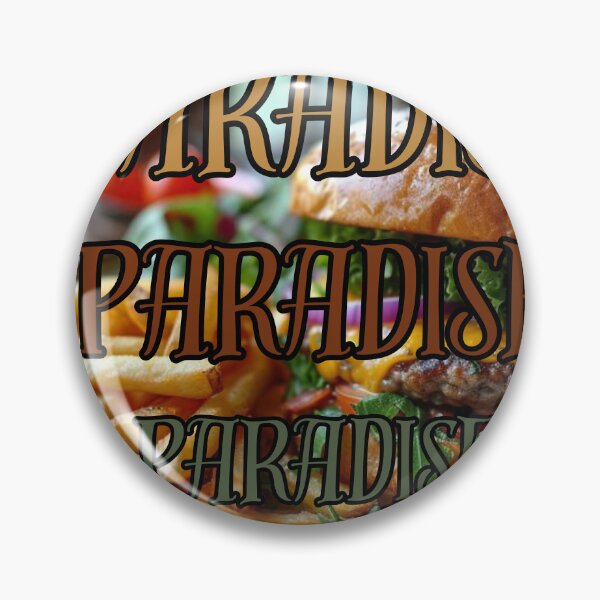 Item preview, Paradise Bites, Burger & Fries Tee, FastFoodEuphoria. Gift designed and sold by Terry-Salsa.