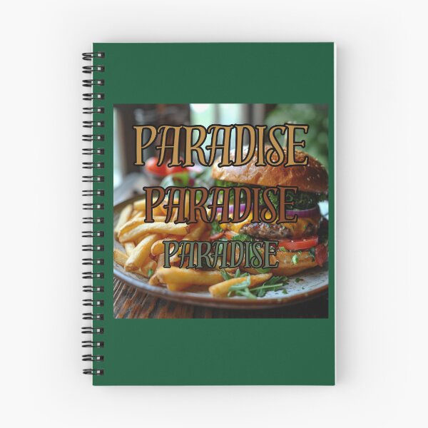 Item preview, Paradise Bites, Burger & Fries Tee, FastFoodEuphoria. Gift designed and sold by Terry-Salsa.