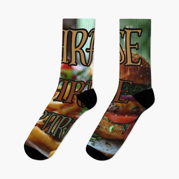 Item preview, Paradise Bites, Burger & Fries Tee, FastFoodEuphoria. Gift designed and sold by Terry-Salsa.