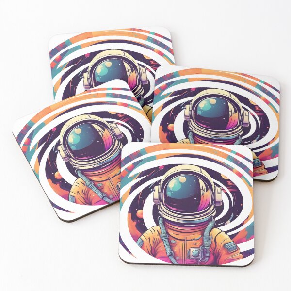 Item preview, Cosmic Warp Odyssey: Psychedelic Dimension Astronaut designed and sold by WAUZ.