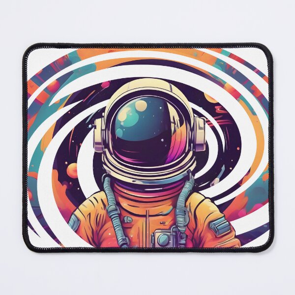 Item preview, Cosmic Warp Odyssey: Psychedelic Dimension Astronaut designed and sold by WAUZ.