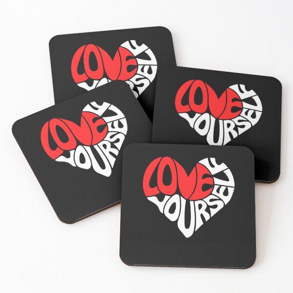 Item preview, "Love Yourself" Heart designed and sold by MusesWhispers.