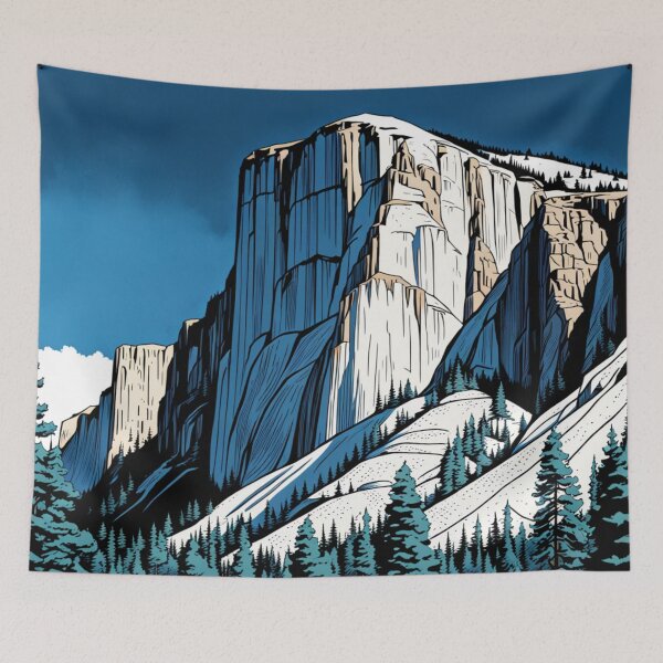 Item preview, Mount El Capitan Blue Tones designed and sold by Secondearth.