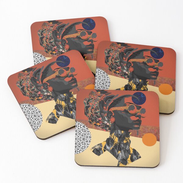 Item preview, afrofuturism art cool afrofuturistic  designed and sold by Doooriginals.