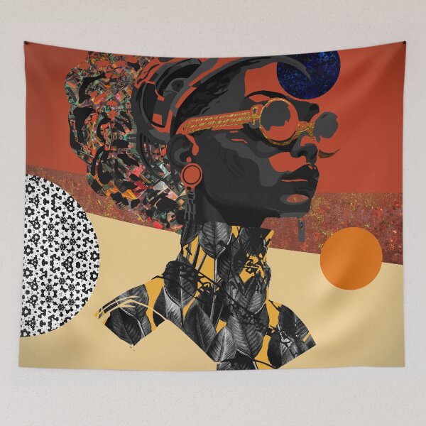 Item preview, afrofuturism art cool afrofuturistic  designed and sold by Doooriginals.