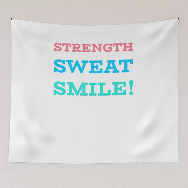 Item preview, Workout! Strength, sweat, smile! designed and sold by Explortees.