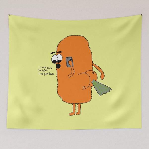 Item preview, Cheeky Monster Excuse - Hilarious Fart Artwork designed and sold by HFGjewels.