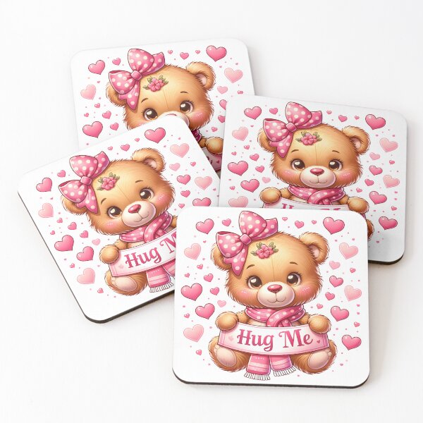 Item preview, Bear Hug Me Hearts Galore designed and sold by Expressiveess1.