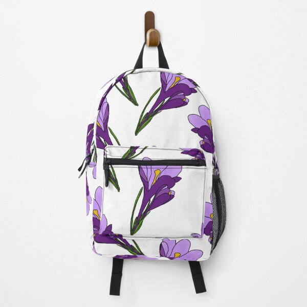 Item preview, purple floral pattern designed and sold by Druid Soup.