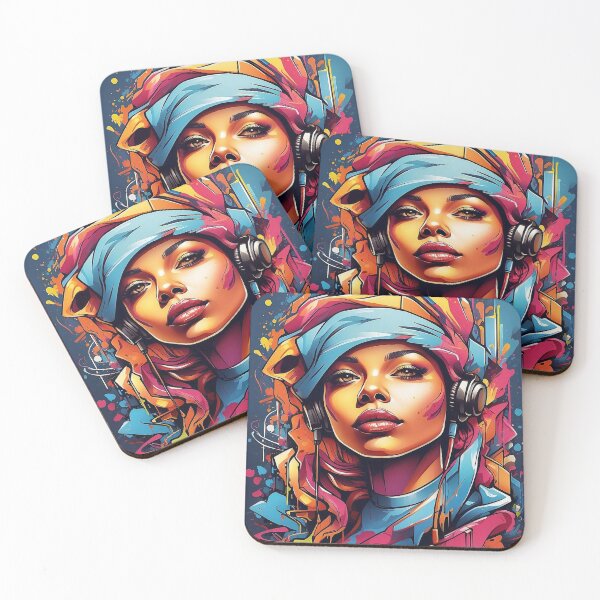 Item preview, Rhythmic Soul: A Melody of Colours and Beats designed and sold by ArtComixHaven.