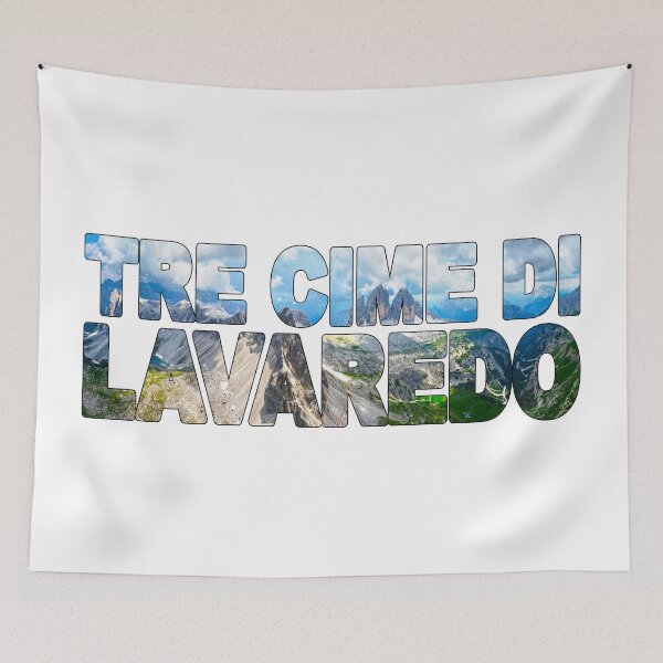 Item preview, TRE CIME di Lavaredo - Italy Dolomites Sunset Aerial designed and sold by Adam Gormley.