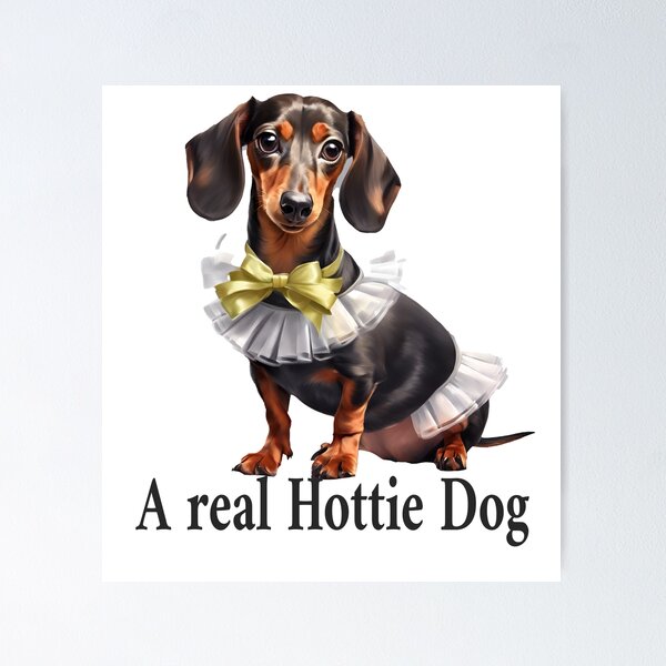 Item preview,  A real Hottie Dog  in a Bowtie designed and sold by Mugpics.