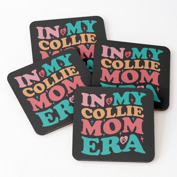 Item preview, In My Collie Mom Era Groovy Retro Gift designed and sold by Guarddogdrive.