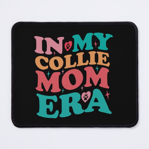 Item preview, In My Collie Mom Era Groovy Retro Gift designed and sold by Guarddogdrive.