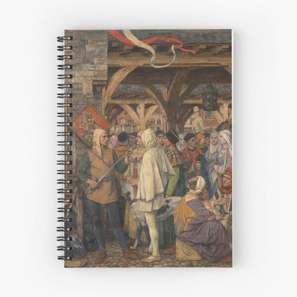 Item preview, The Annual Fair (Left Cropped), c. 1900 by Albrecht De Vriendt designed and sold by Cat Lady Designs.