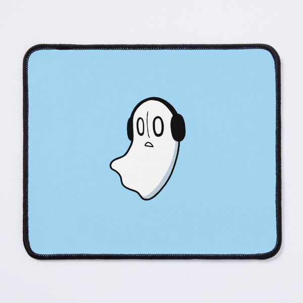 Item preview, Napstablook wearing headphones designed and sold by Sagetherookie.