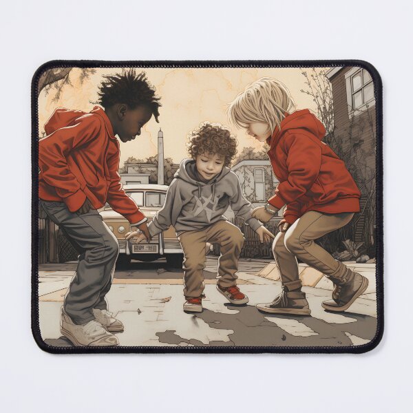 Item preview, Early 2000's Kids Dancing And Smiling designed and sold by VivaIconicPrint.