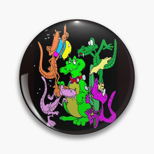 Item preview, Comic Animal Alligator Fantasy Whimsical Funny Print  designed and sold by posterbobs.