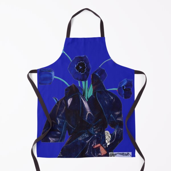 Item preview, Shades of Blue Florals - Reminiscent of Miles Davis designed and sold by MonsoonartsbyM.