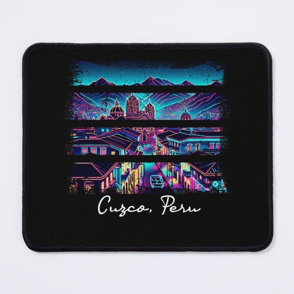 Item preview, Cusco Peru Artistic Neon Distressed  designed and sold by SambaStyles.