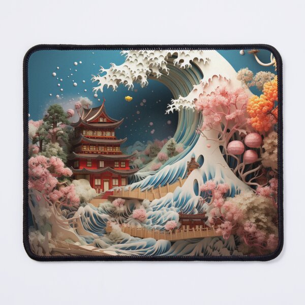 Item preview, Great Waves of Japan - Printed artwork designed and sold by NDMDesignStudio.